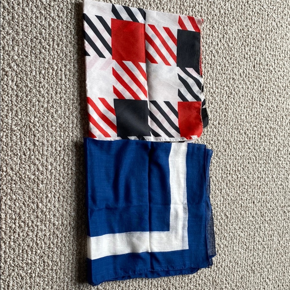 Colorful Geometric Pattern Scarves